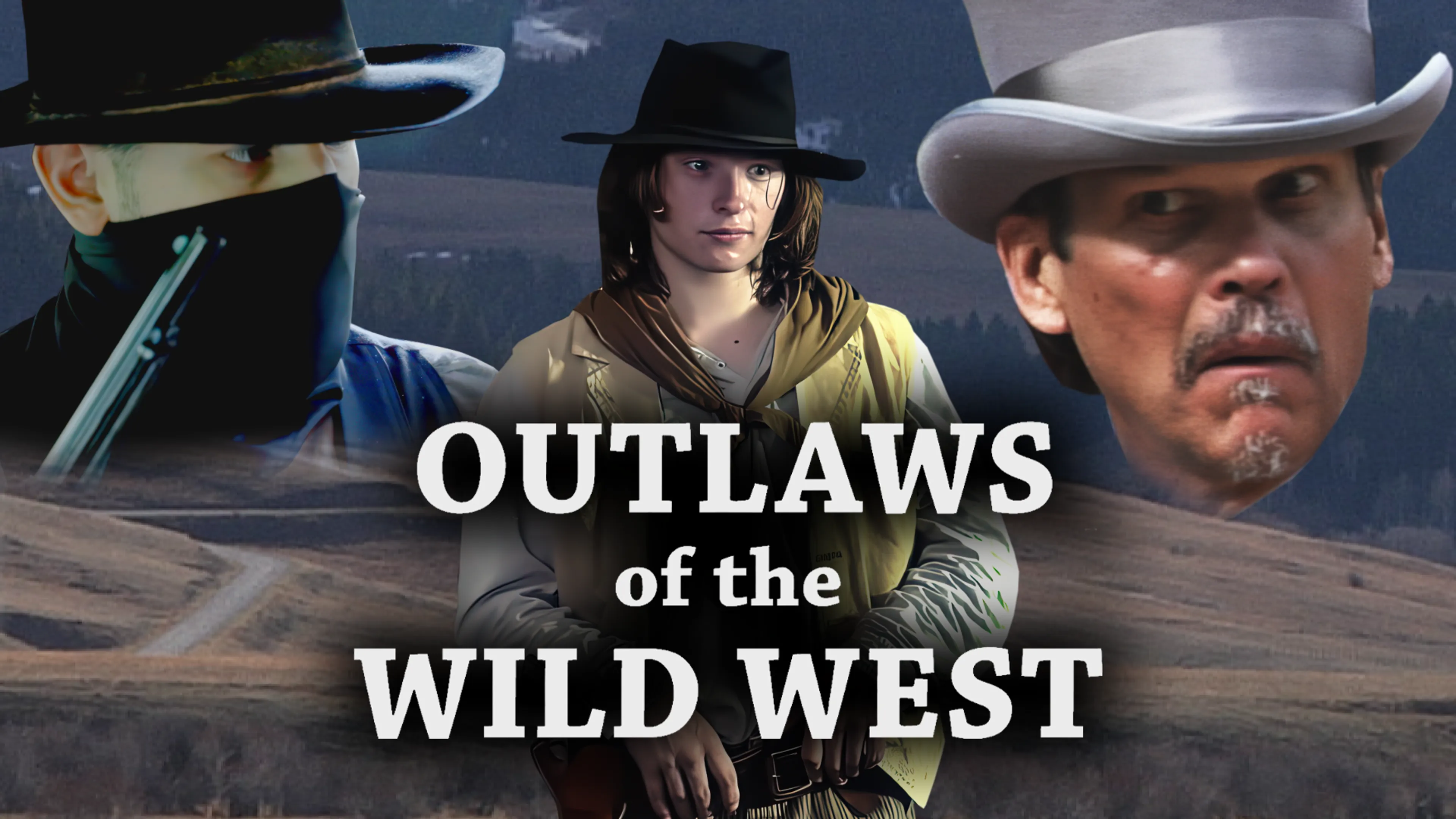 Outlaws of the Wild West poster